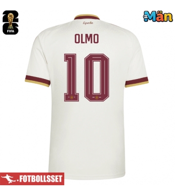 Spanien Dani Olmo #10 Bortatröja VM 2026 Kortärmad